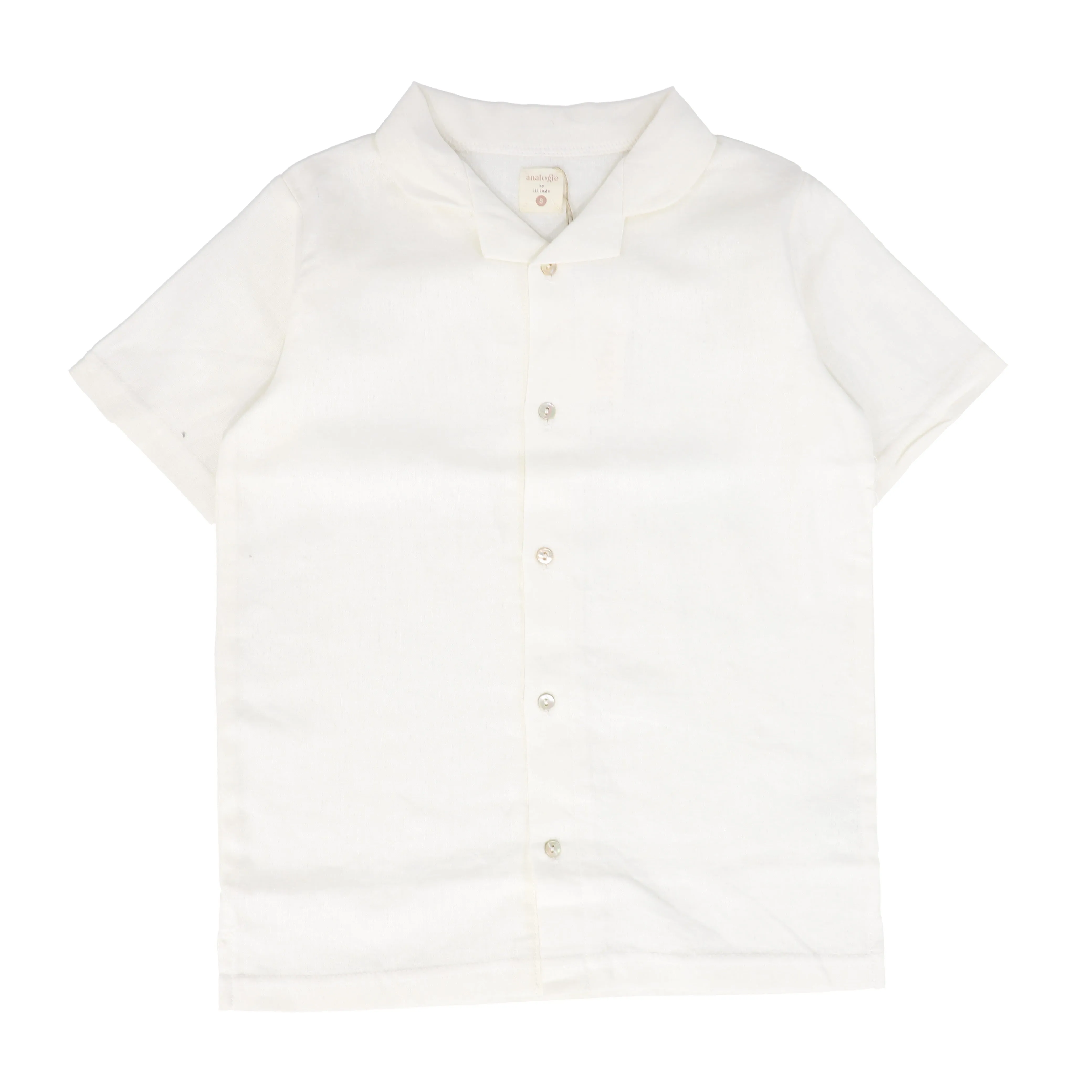 ANALOGIE WINTER WHITE COLLAR BUTTON SHIRT [FINAL SALE]