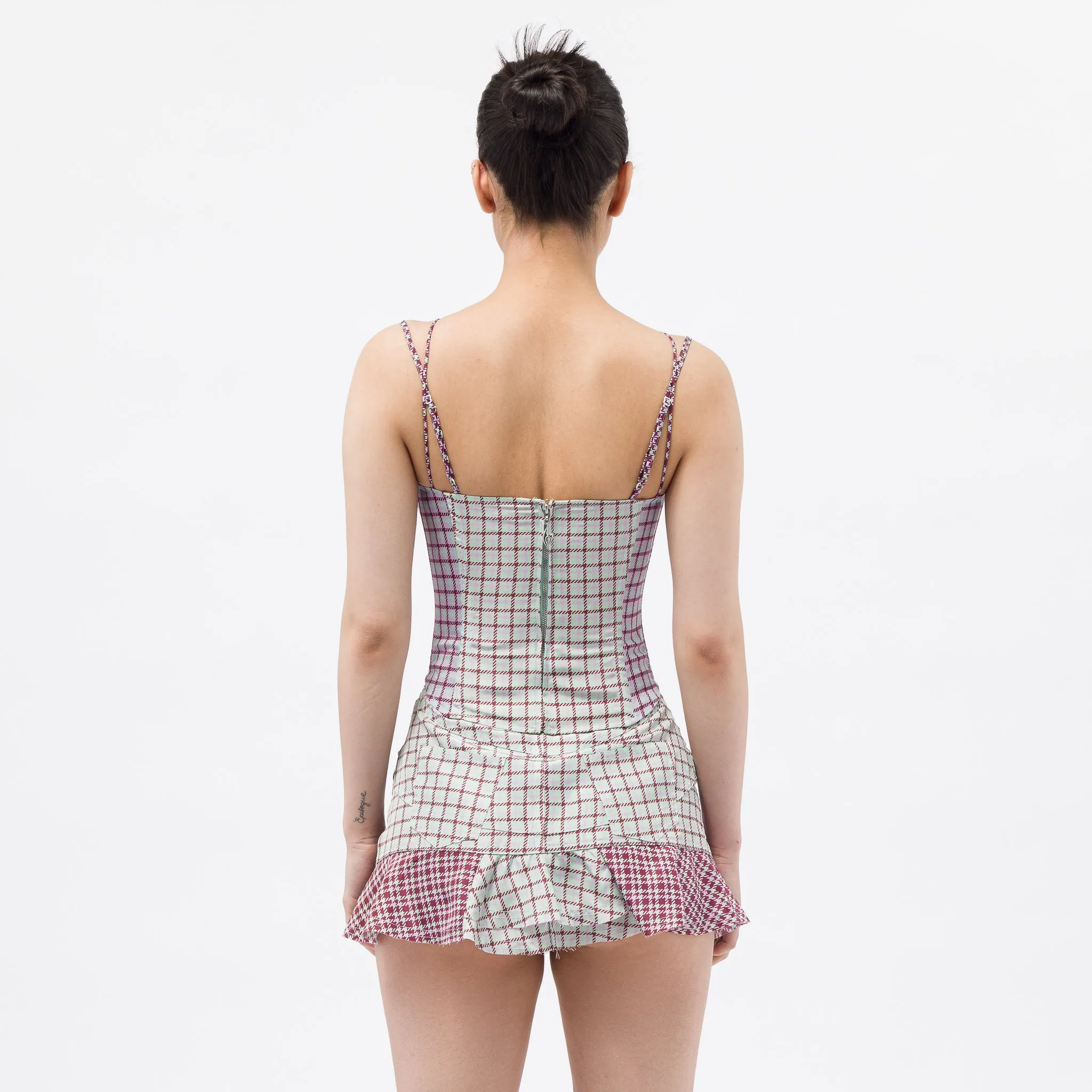 Aphex Corset in Bristol Plaid
