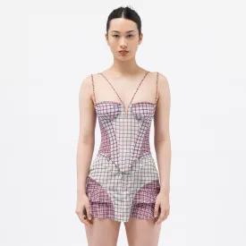 Aphex Corset in Bristol Plaid