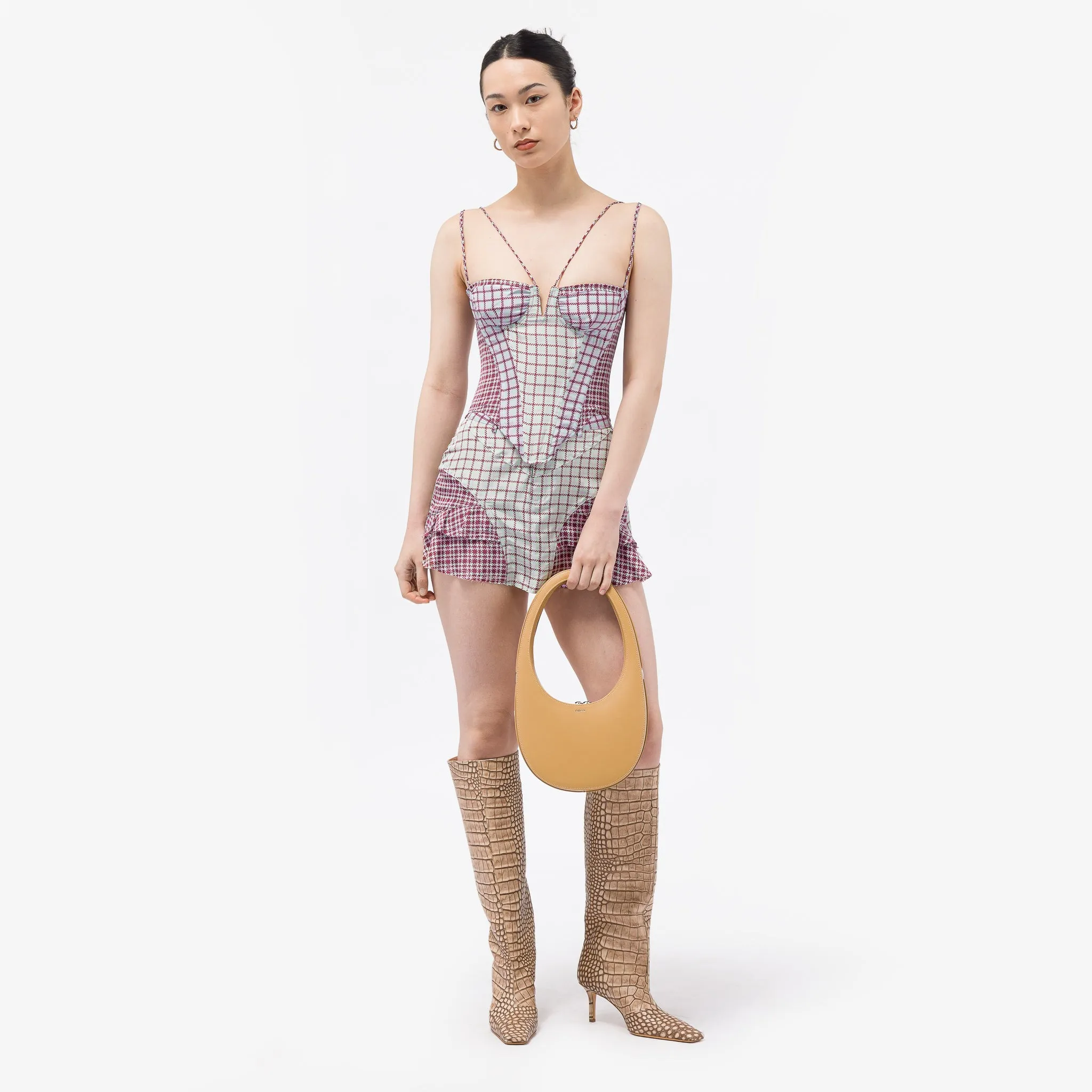 Aphex Corset in Bristol Plaid