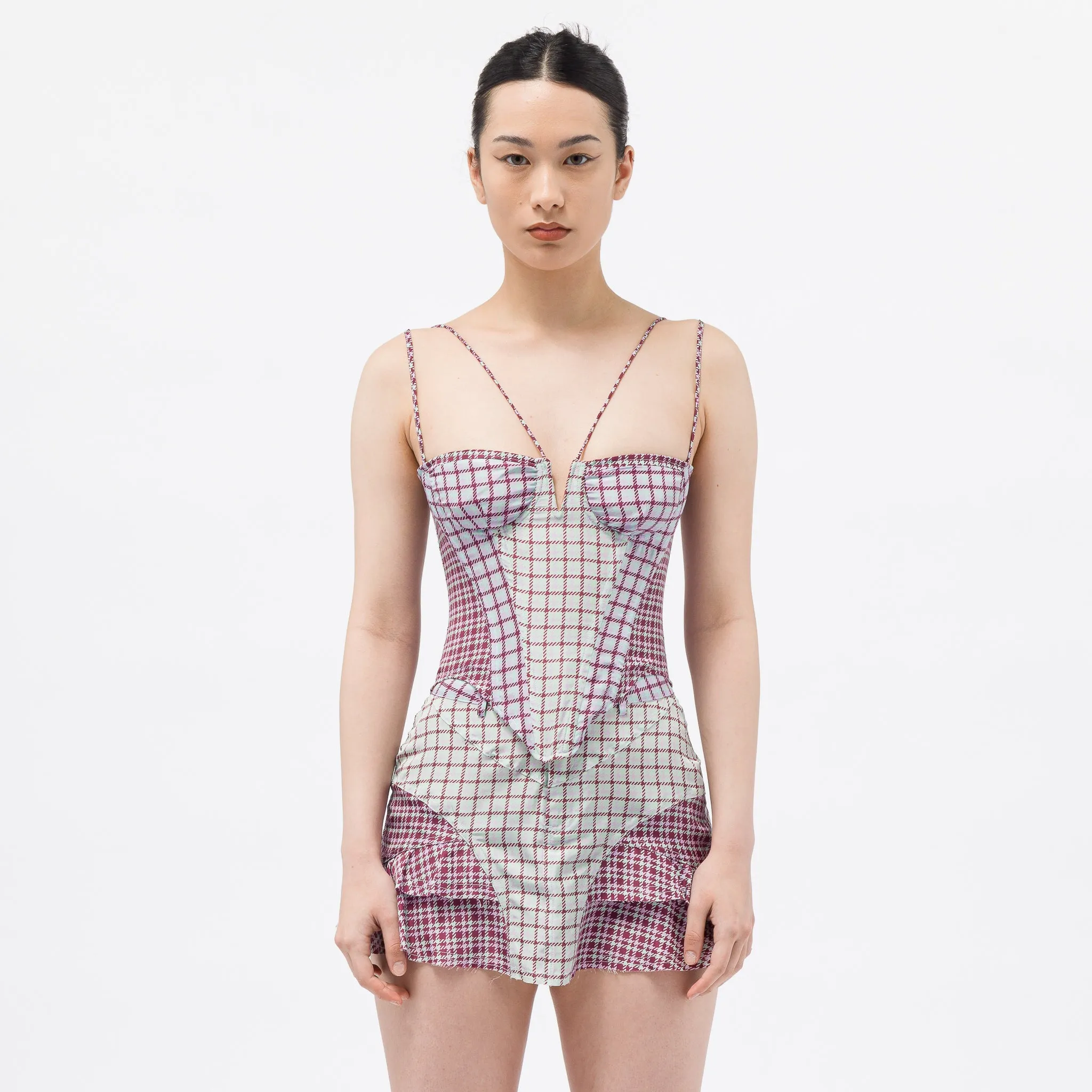 Aphex Corset in Bristol Plaid