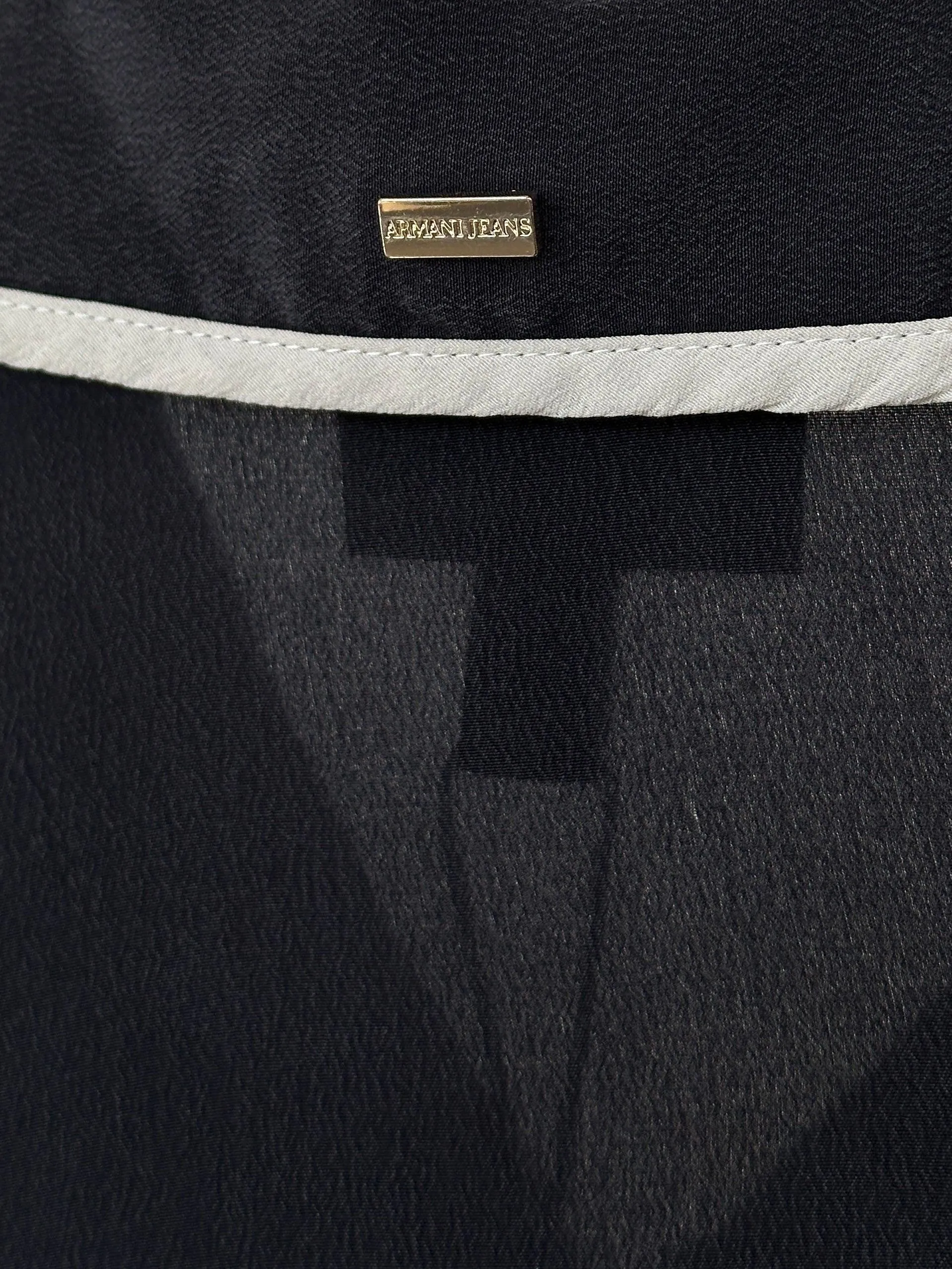 Armani Jeans Pyjama Silk Shirt - M