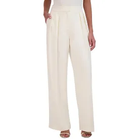 BCBGMAXAZRIA Womens Pleated Wide Leg Wide Leg Pants