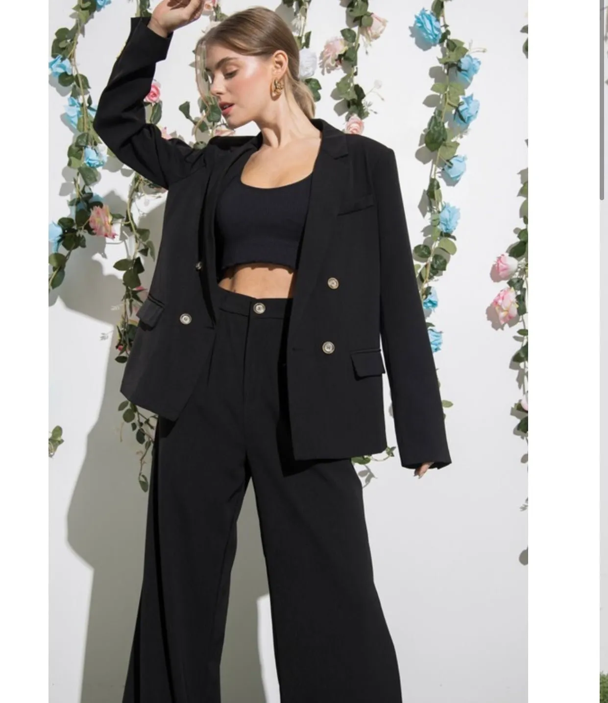 Black Andrea Pants