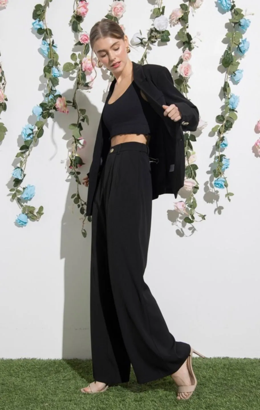 Black Andrea Pants
