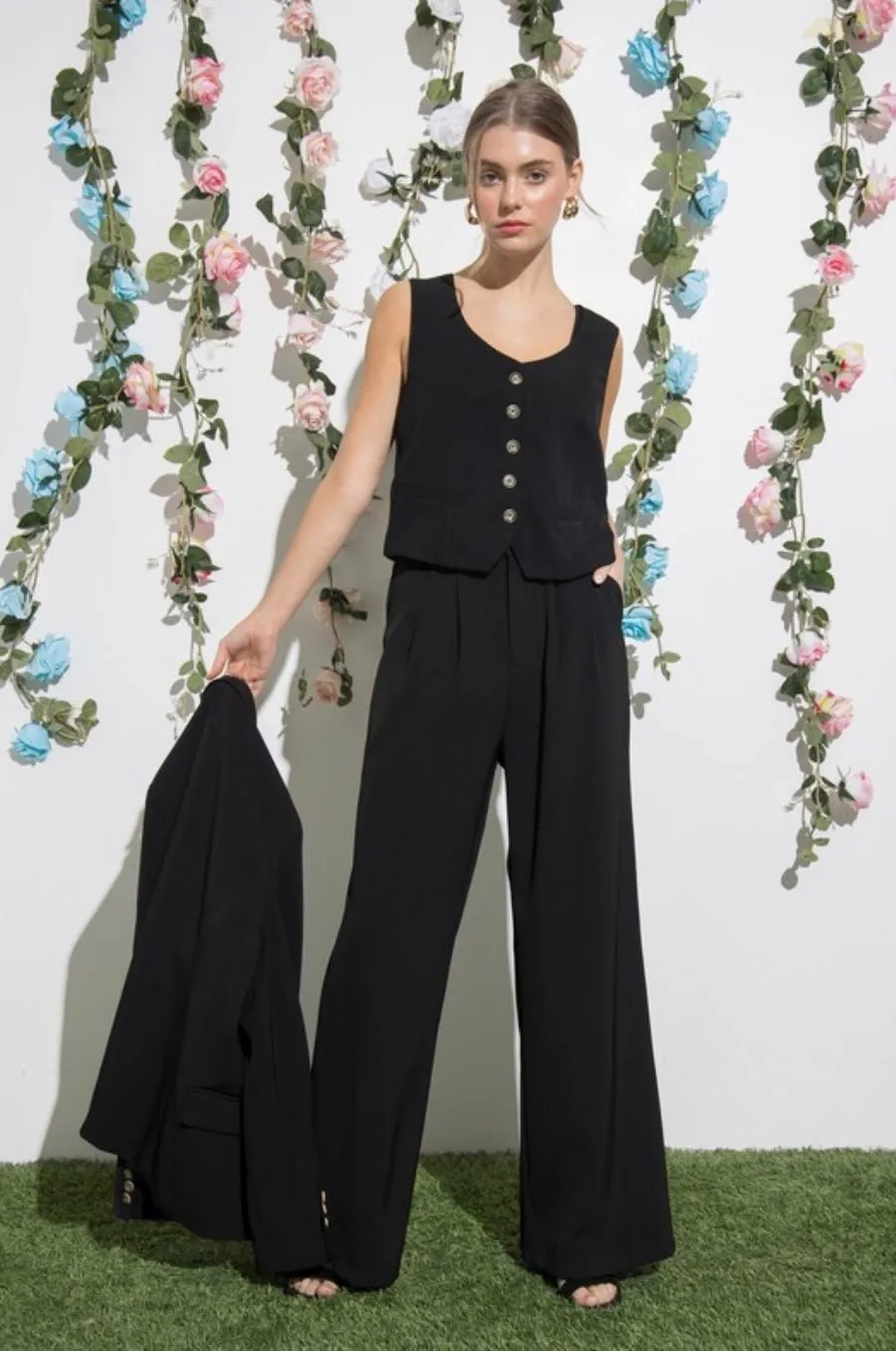 Black Andrea Pants