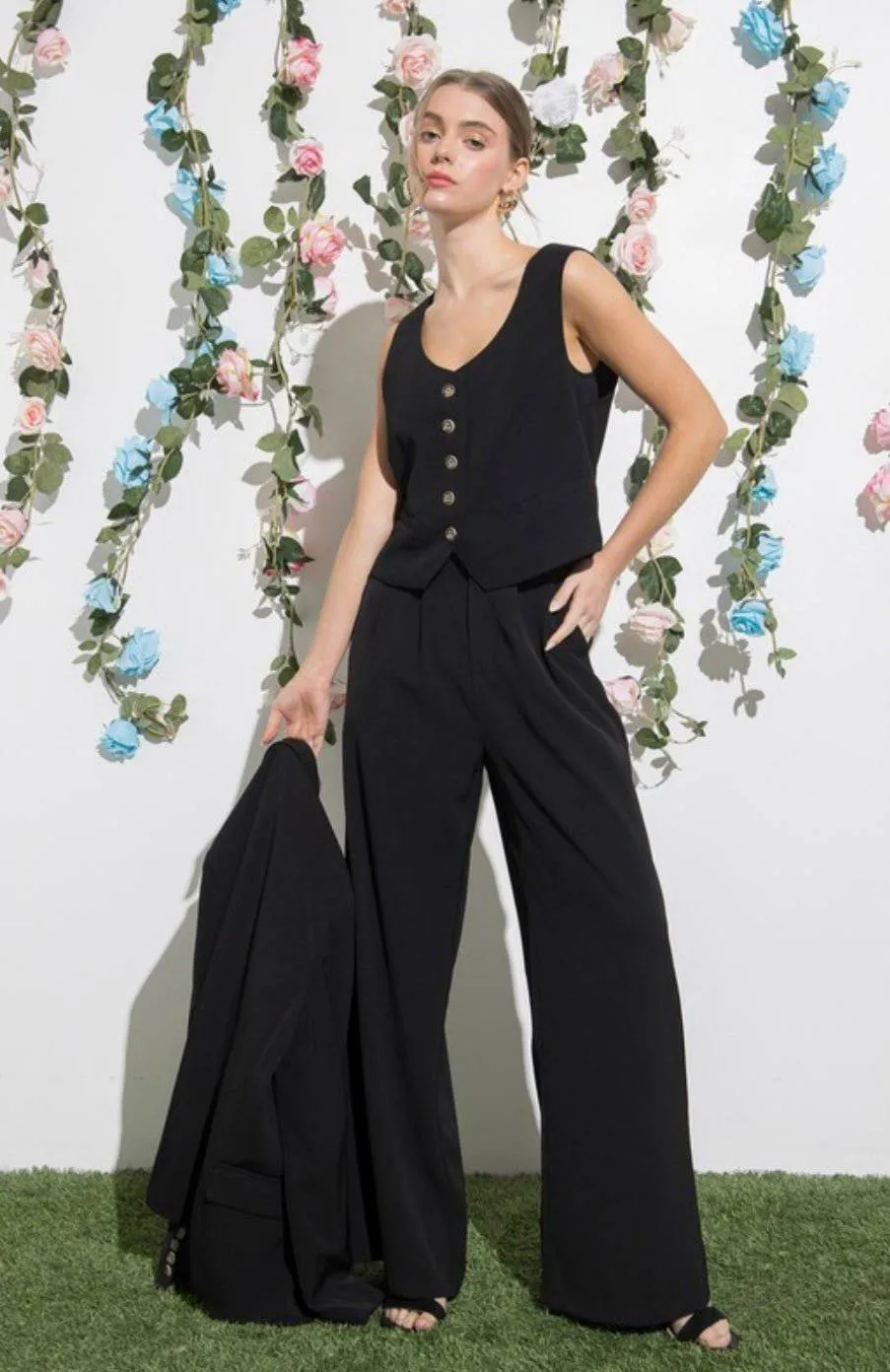 Black Andrea Pants
