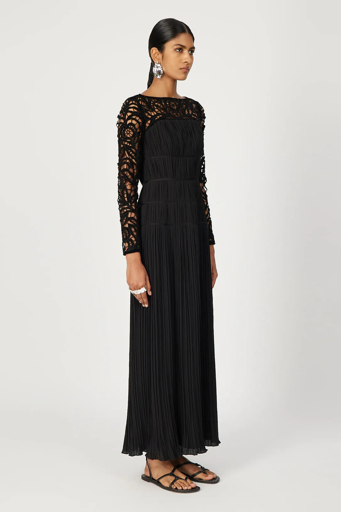 black crafted arena dress