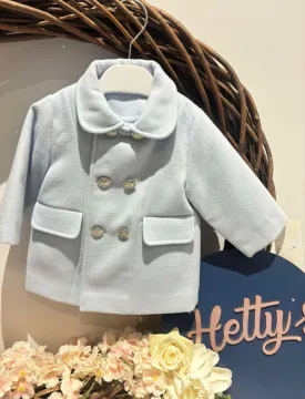 Boys Blue Winter Coat