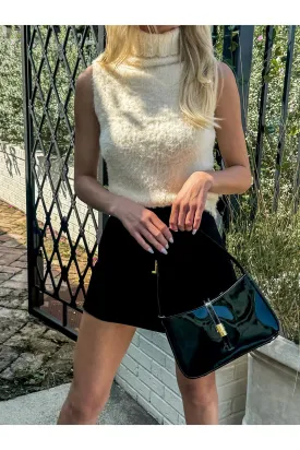 Cozy Chic Sleeveless Turtleneck