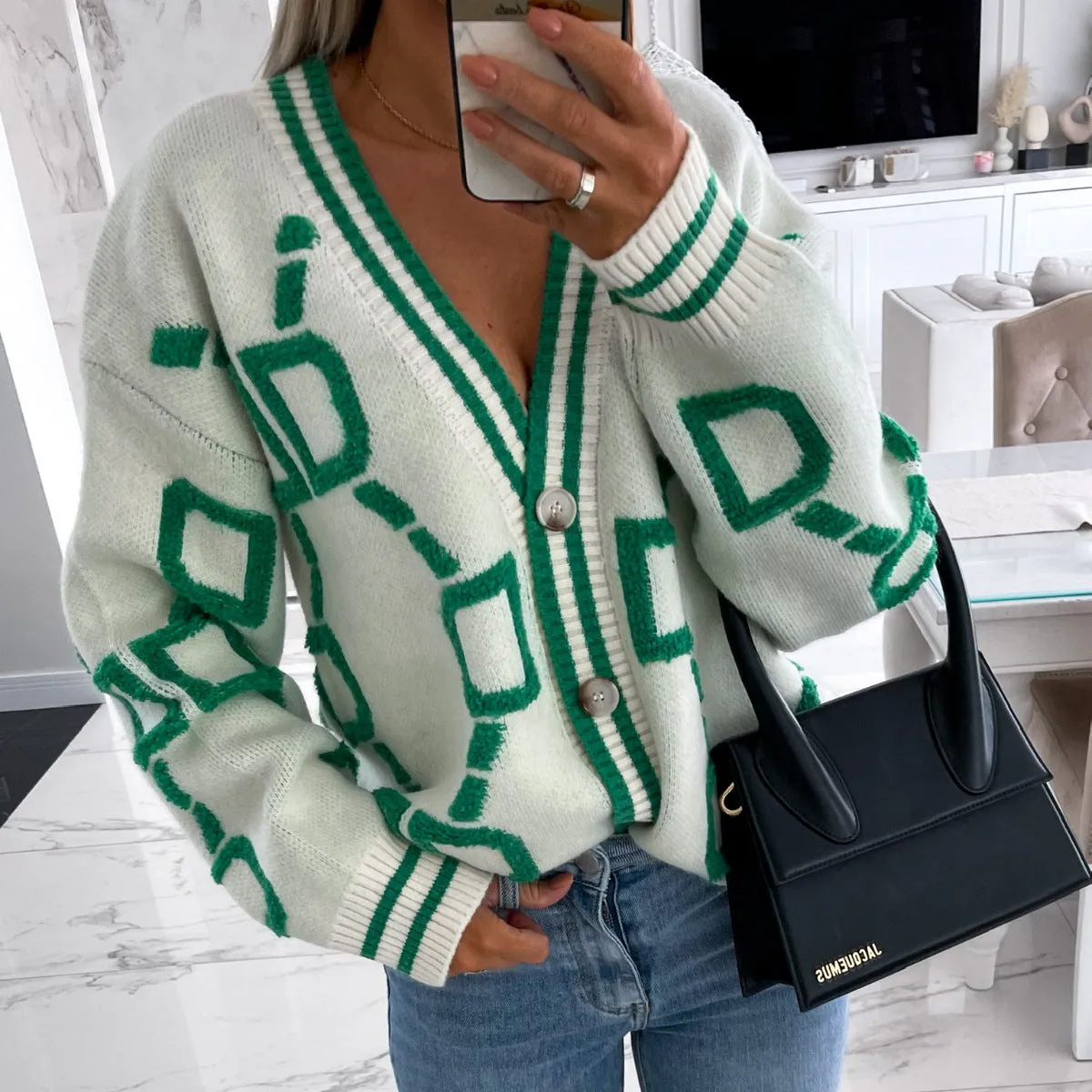 Cozy Knitted Sweater For Women