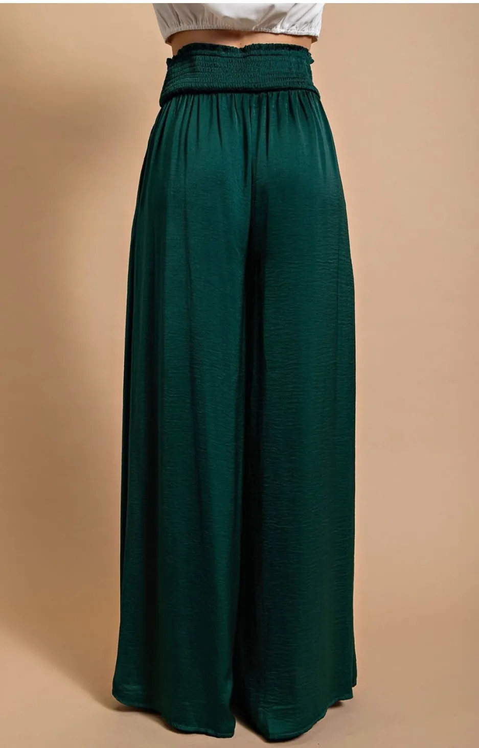 Emerald Wide Leg Pants