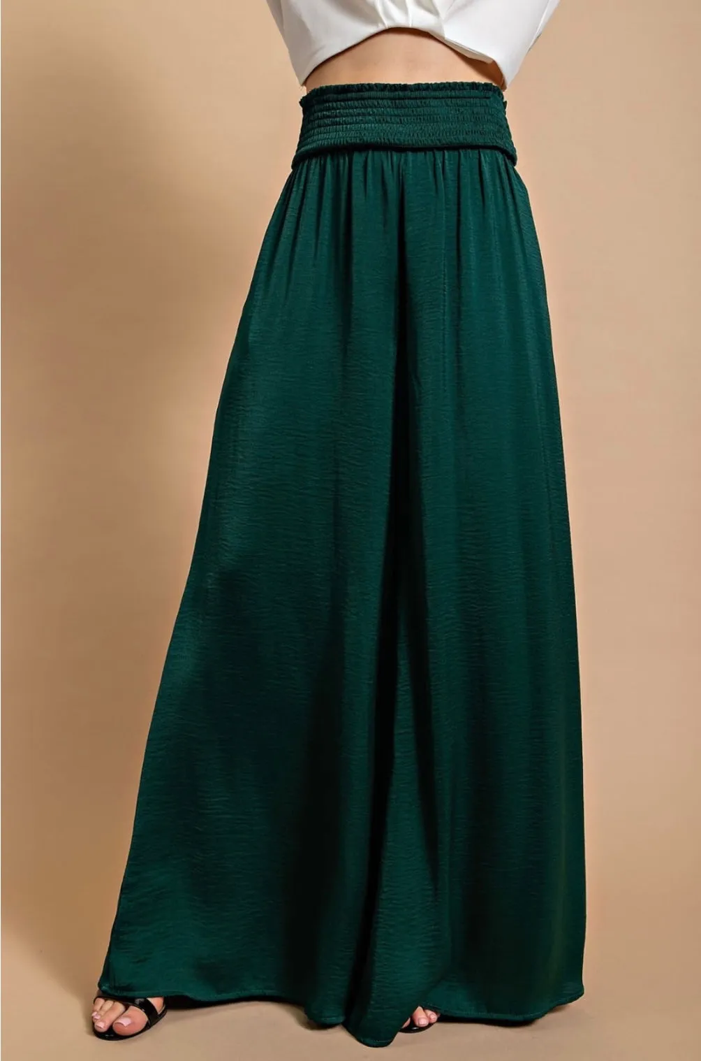 Emerald Wide Leg Pants