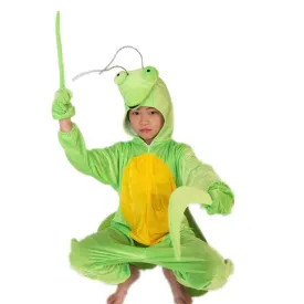 Green Mantis Praying Cosplay Halloween Animal Kid Costumes