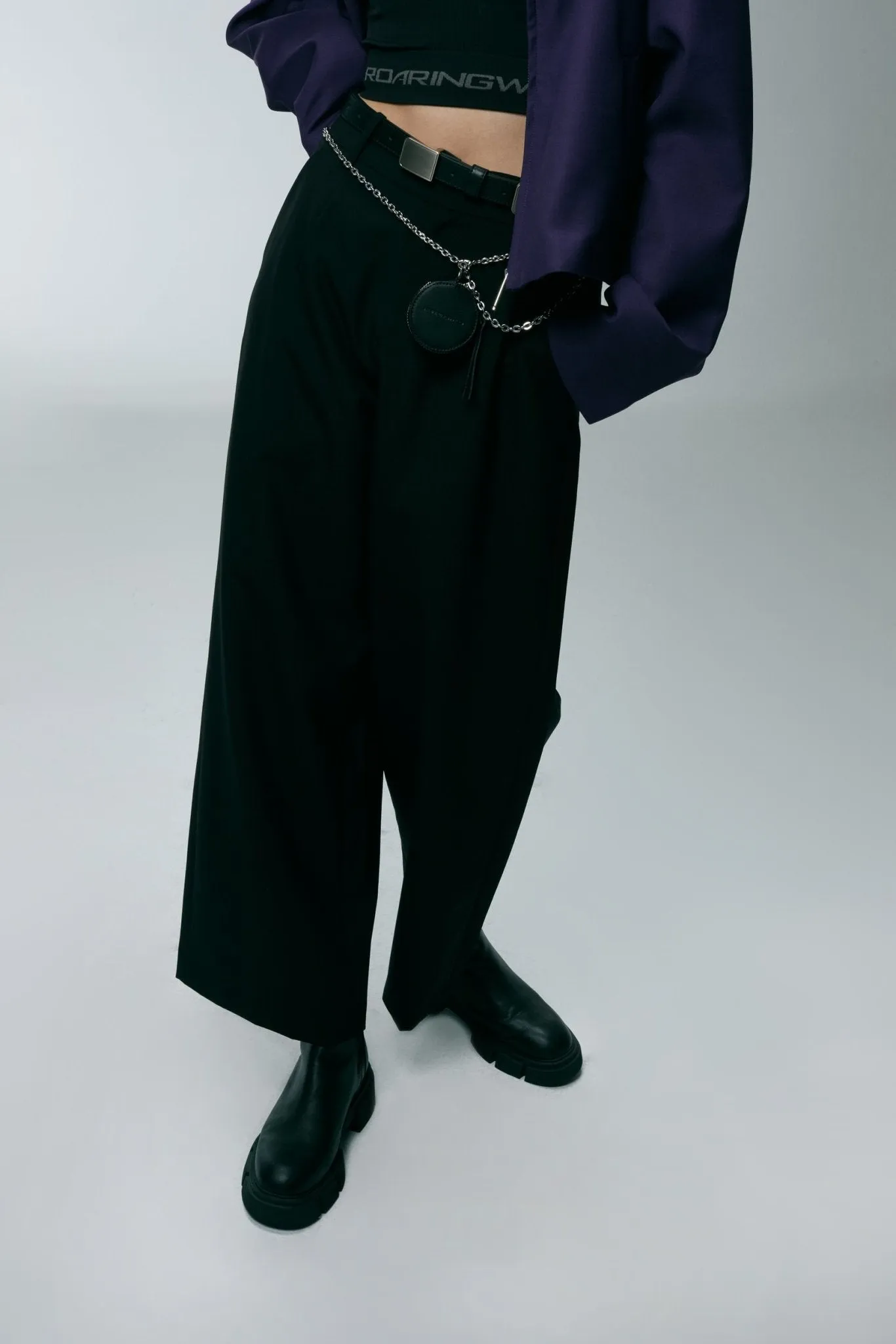 Lady Wide Leg Slacks