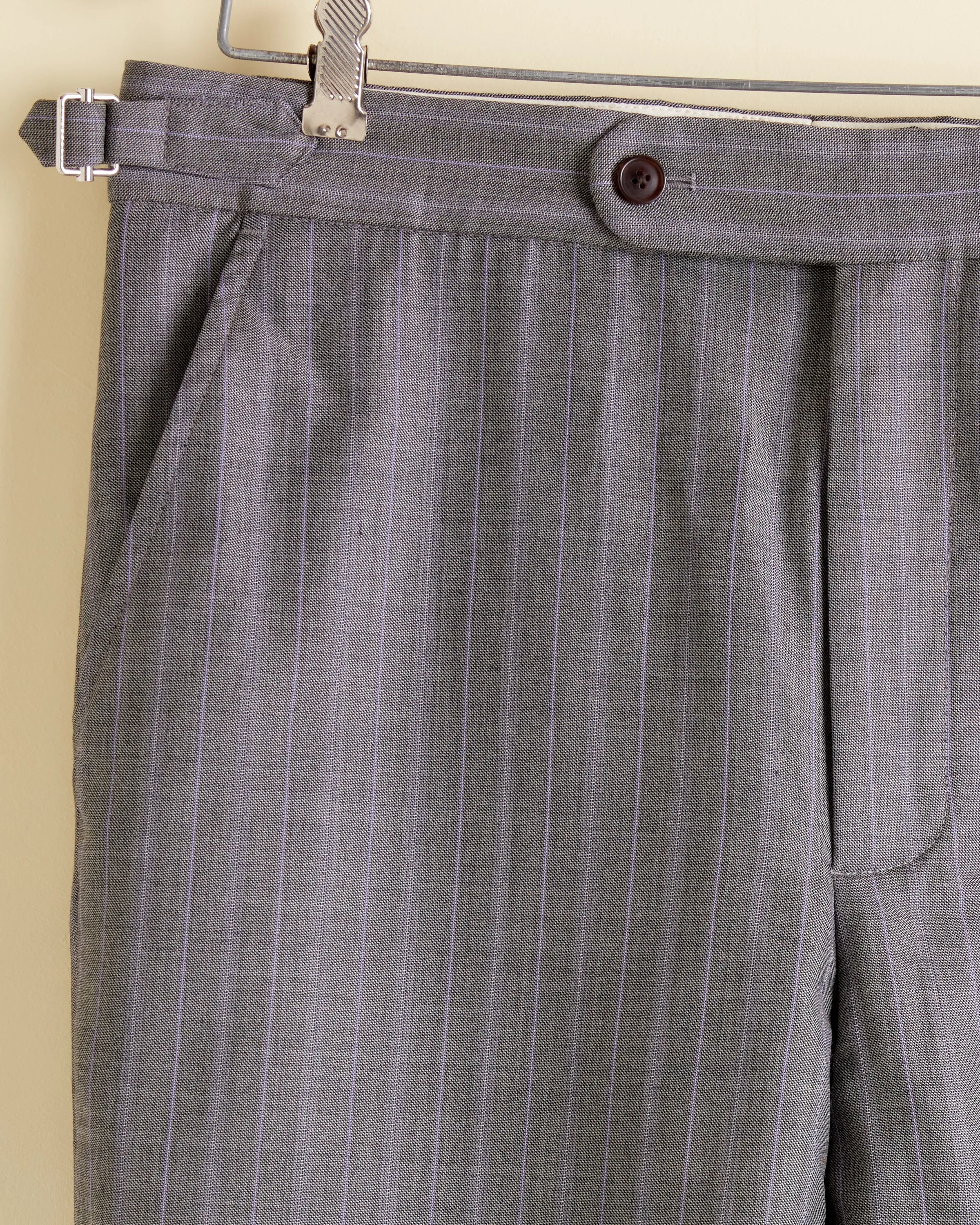 Lavender Stripe Trousers - 33