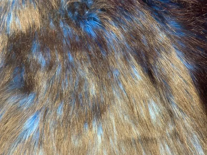 Luxury Husky Faux Fur Fabric By The Yard | Faux Fur Material