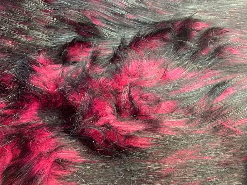 Luxury Husky Faux Fur Fabric By The Yard | Faux Fur Material