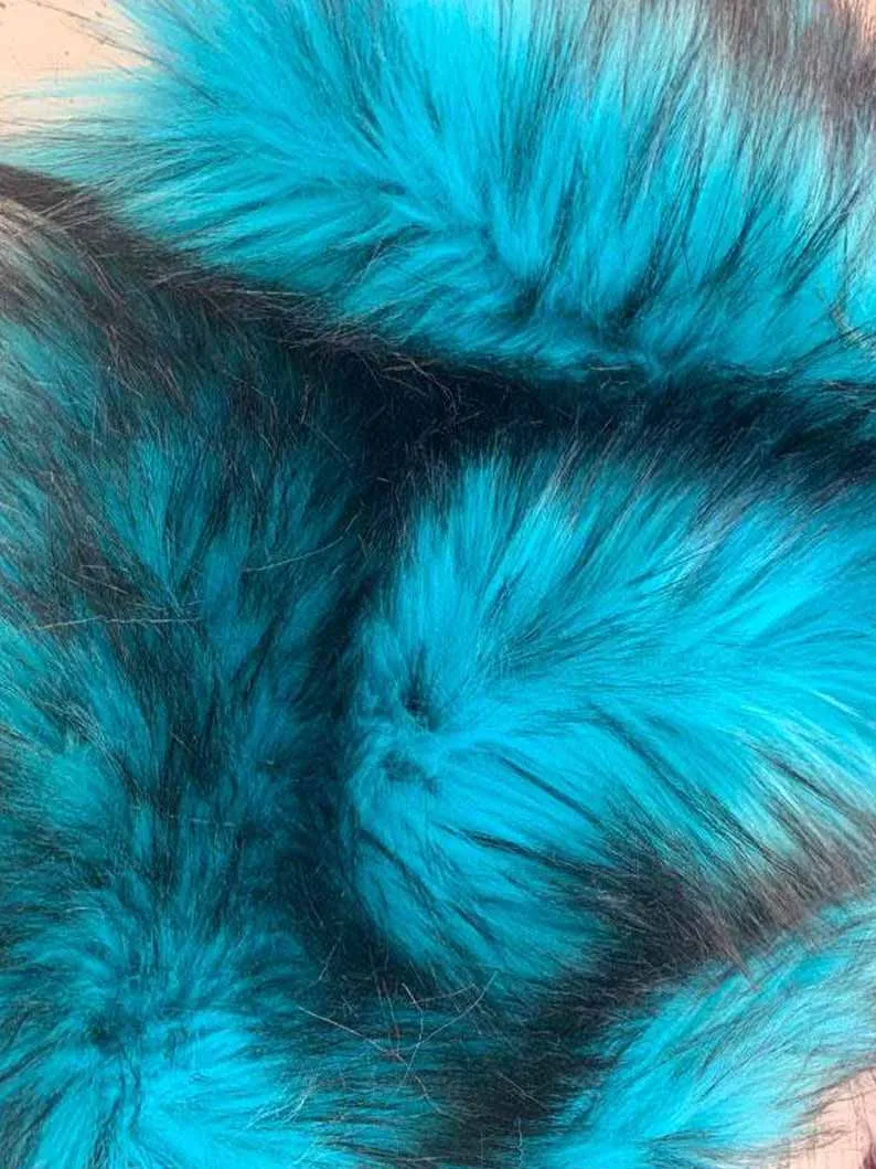 Luxury Husky Faux Fur Fabric By The Yard | Faux Fur Material