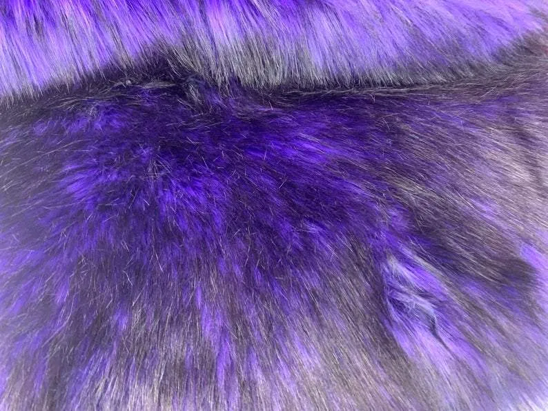 Luxury Husky Faux Fur Fabric By The Yard | Faux Fur Material