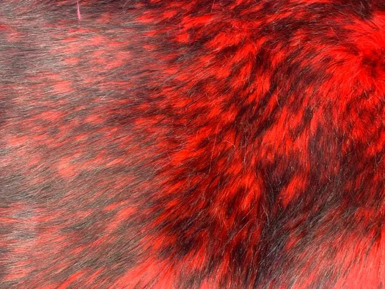 Luxury Husky Faux Fur Fabric By The Yard | Faux Fur Material