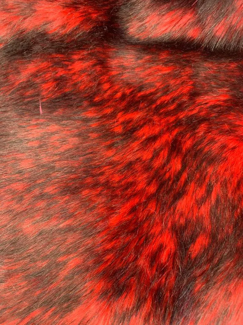 Luxury Husky Faux Fur Fabric By The Yard | Faux Fur Material