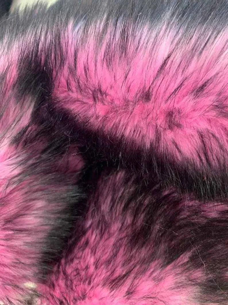 Luxury Husky Faux Fur Fabric By The Yard | Faux Fur Material