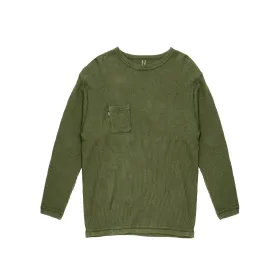 Manastash Snug Thermal Hempknit tee - Olive