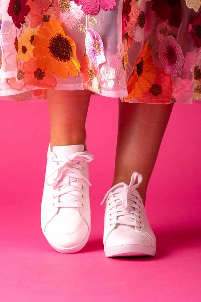 Poppy Sneaker White