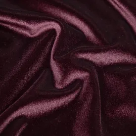 Radiant Stretch Velvet - Boysenberry
