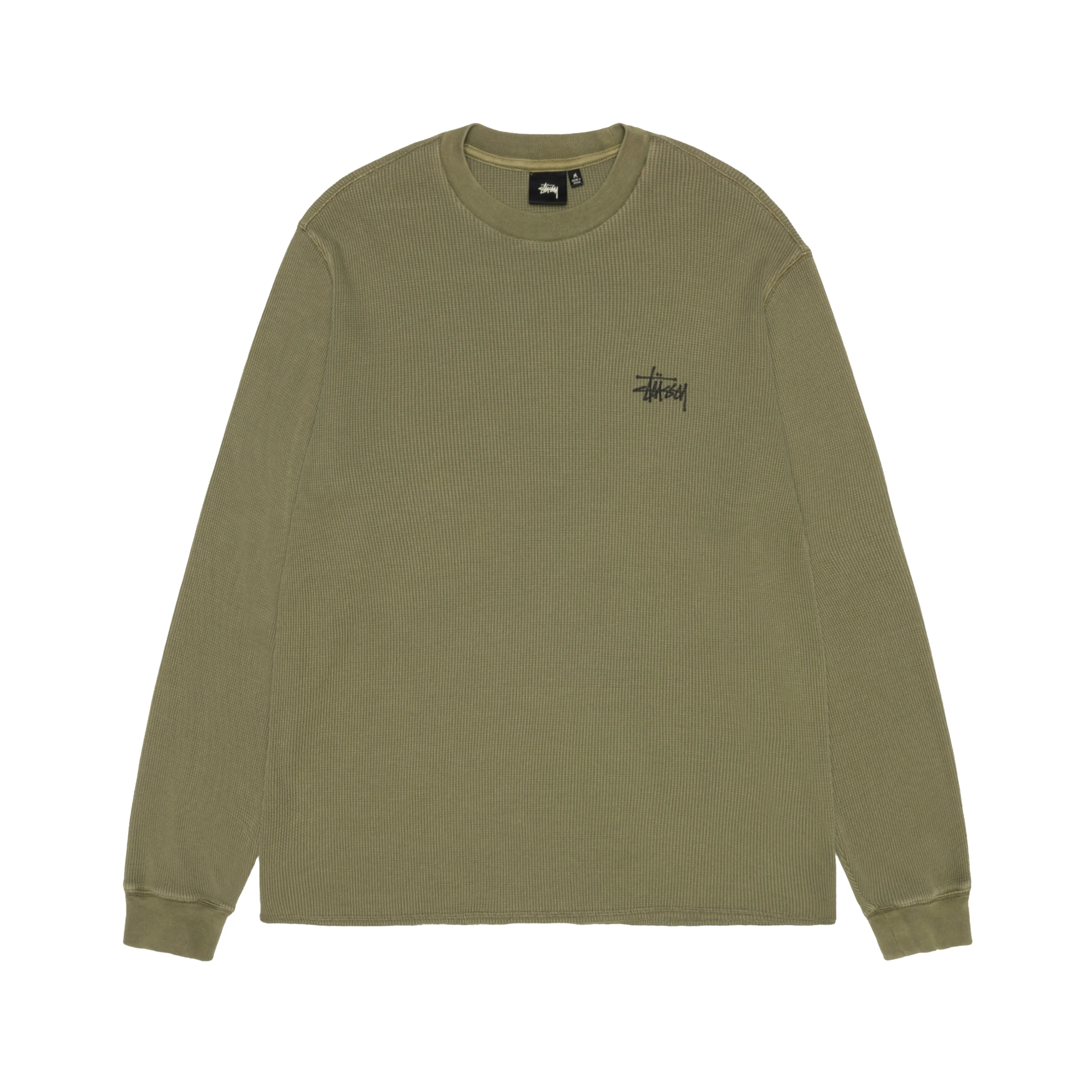 Stüssy - Men's Basic Stock Ls Thermal - (Olive)