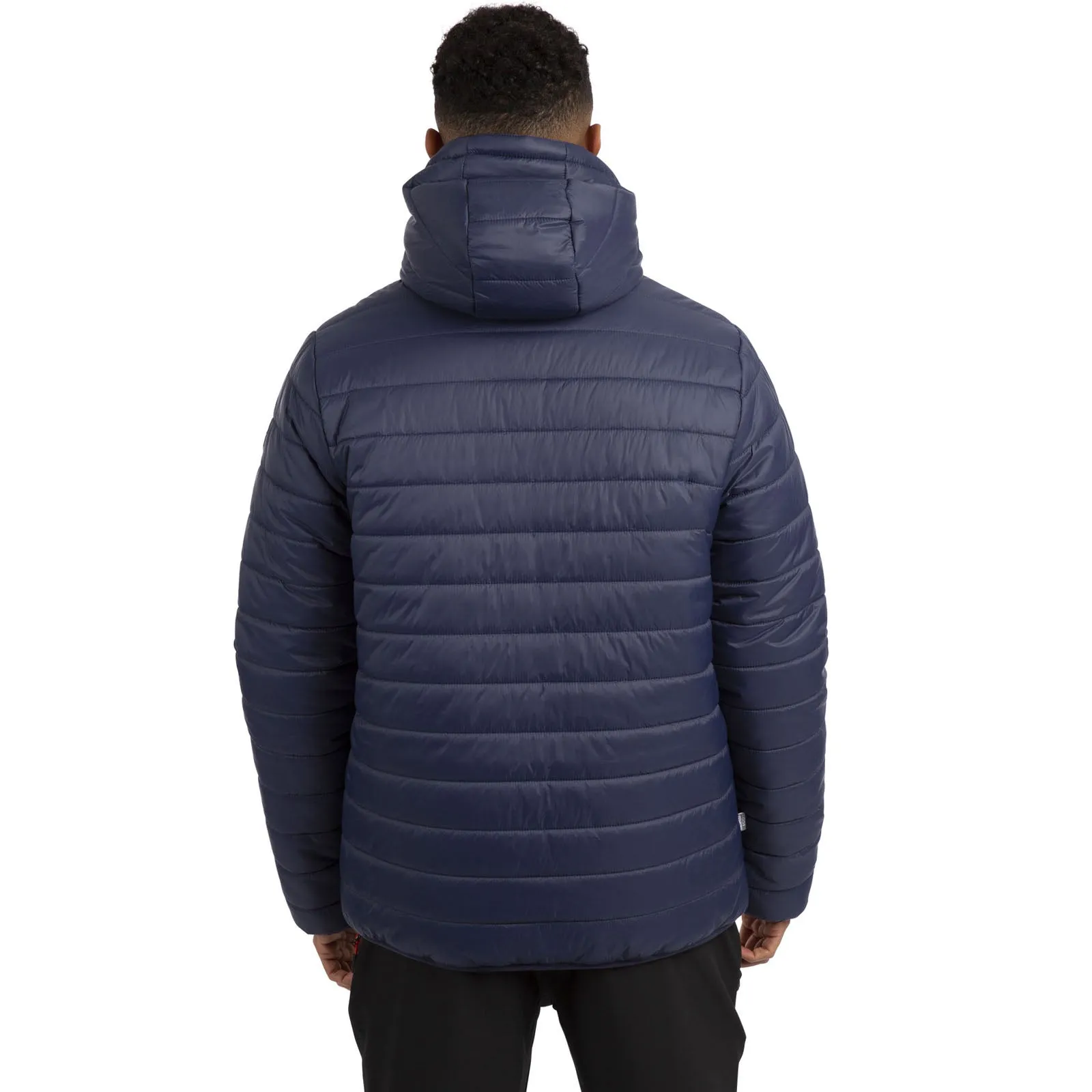 Trespass Mens Senby Padded Hooded Reversible Jacket
