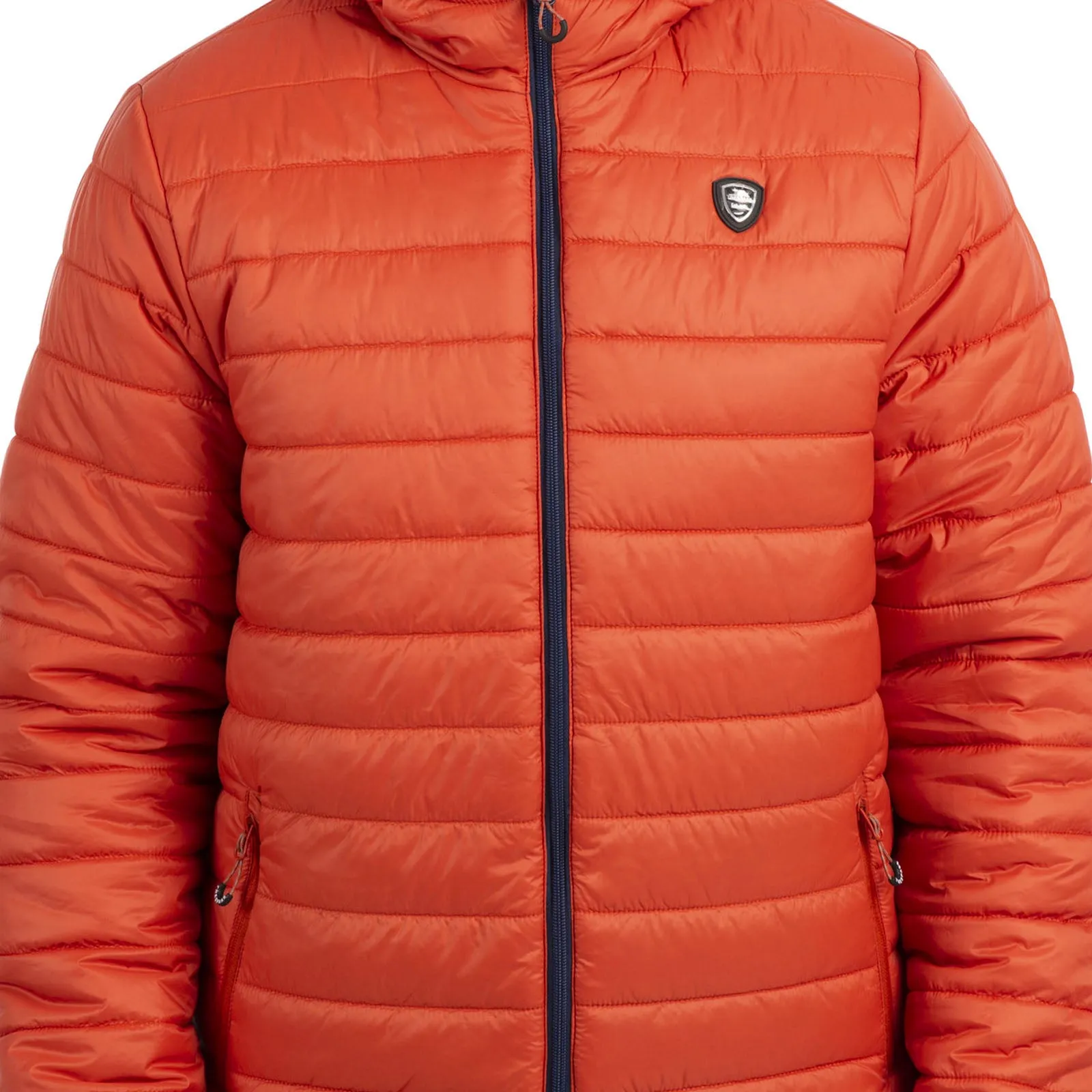 Trespass Mens Senby Padded Hooded Reversible Jacket