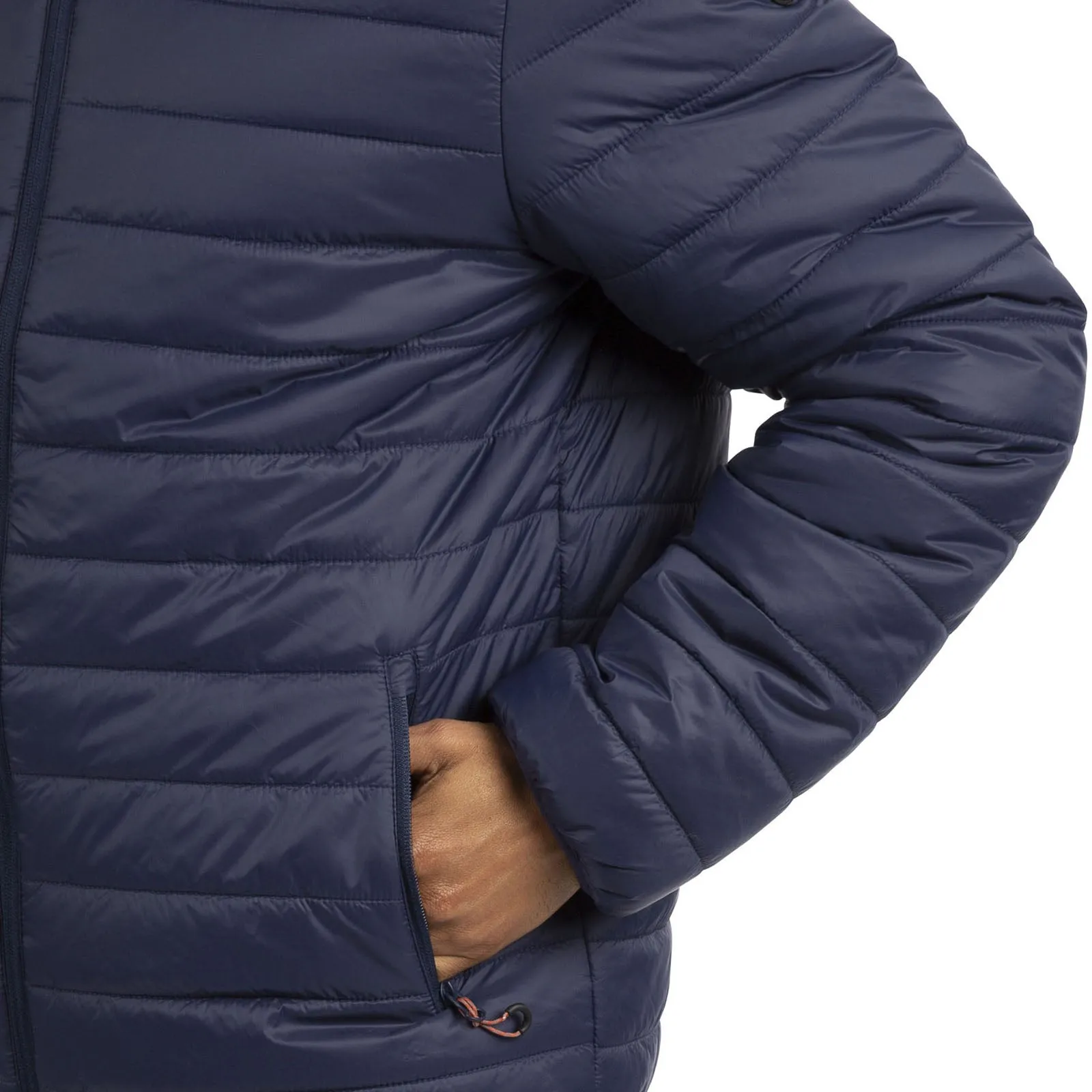 Trespass Mens Senby Padded Hooded Reversible Jacket