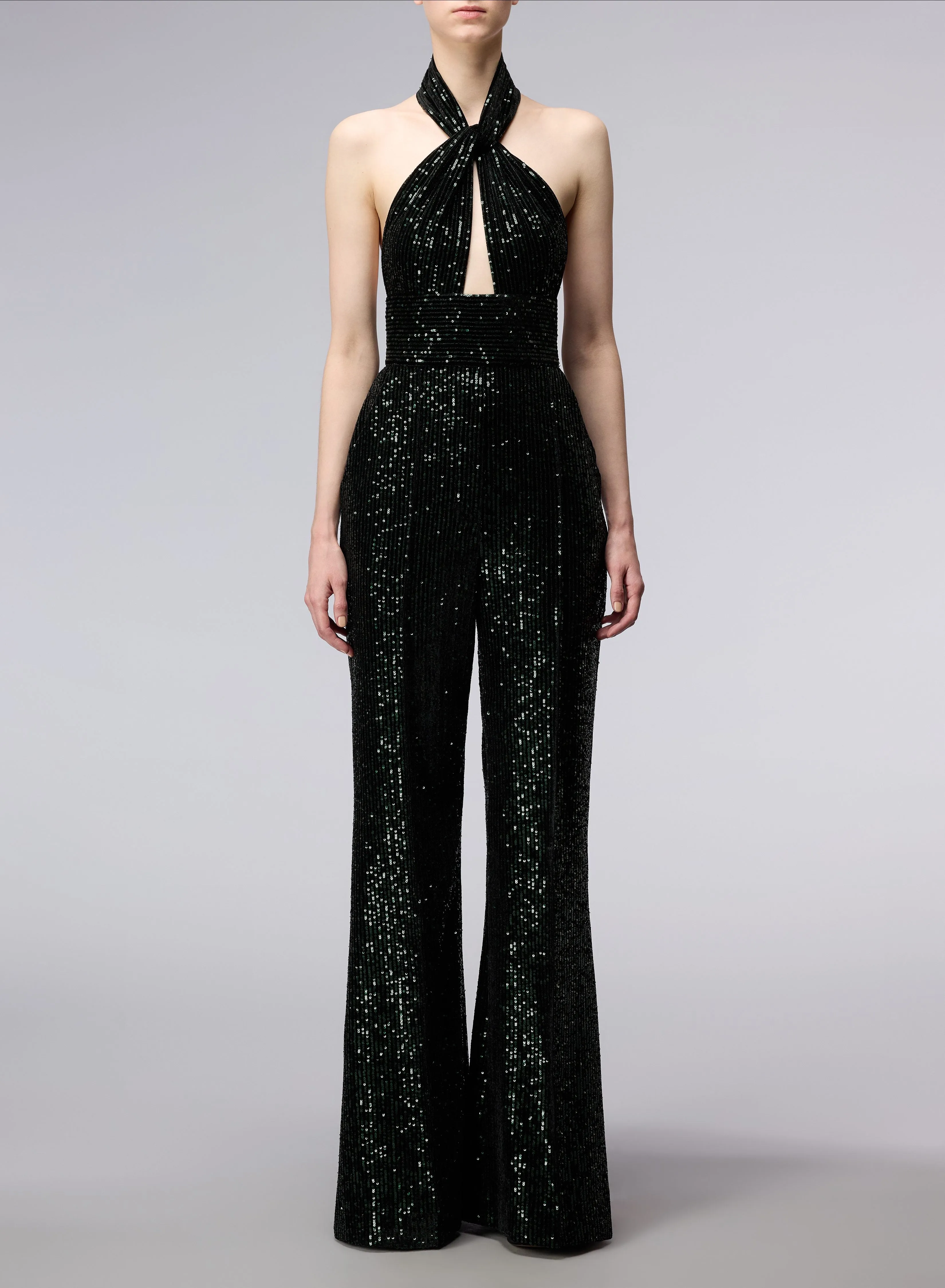 Velvet and Sequins Jumpsuit
