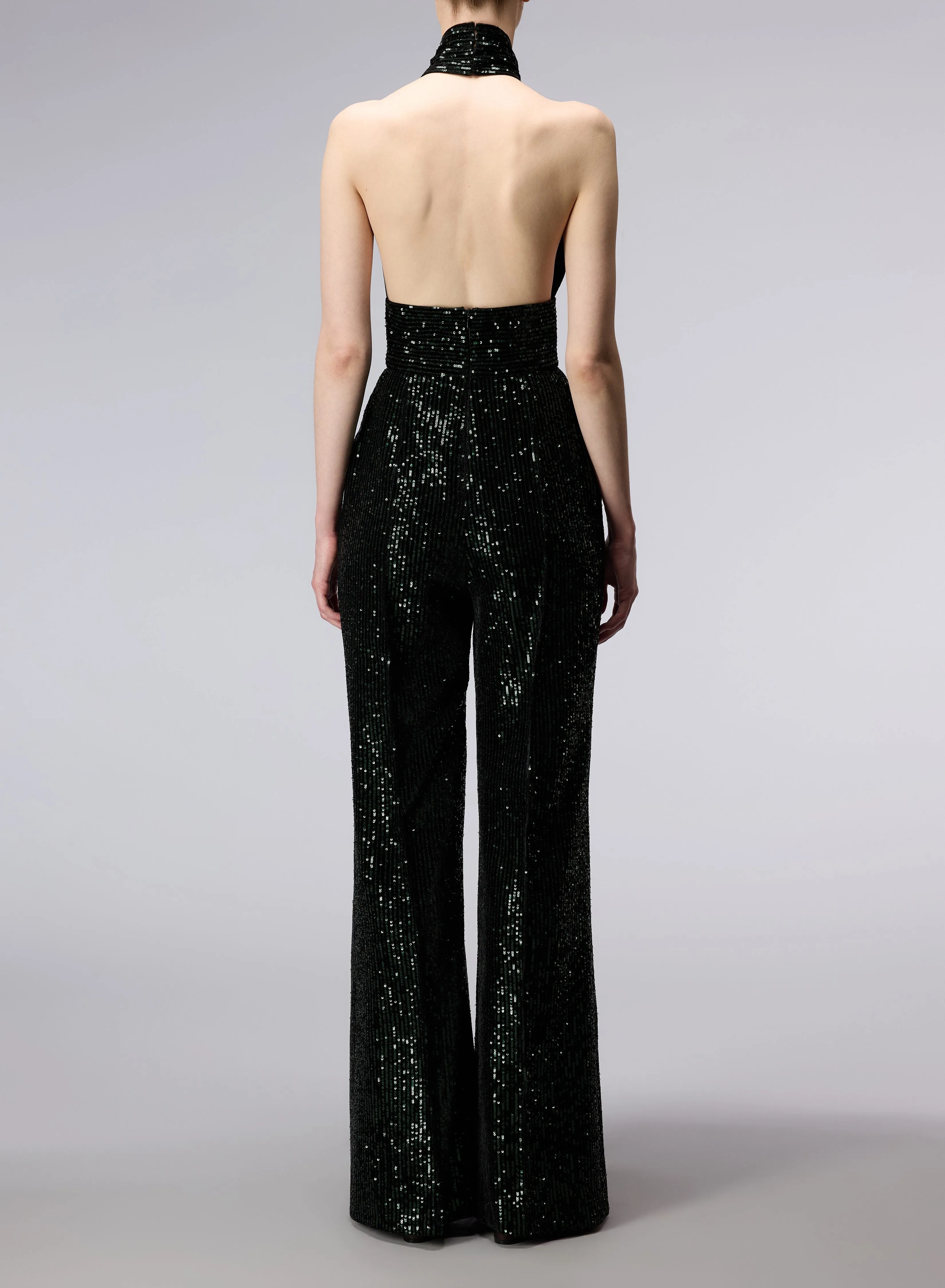 Velvet and Sequins Jumpsuit