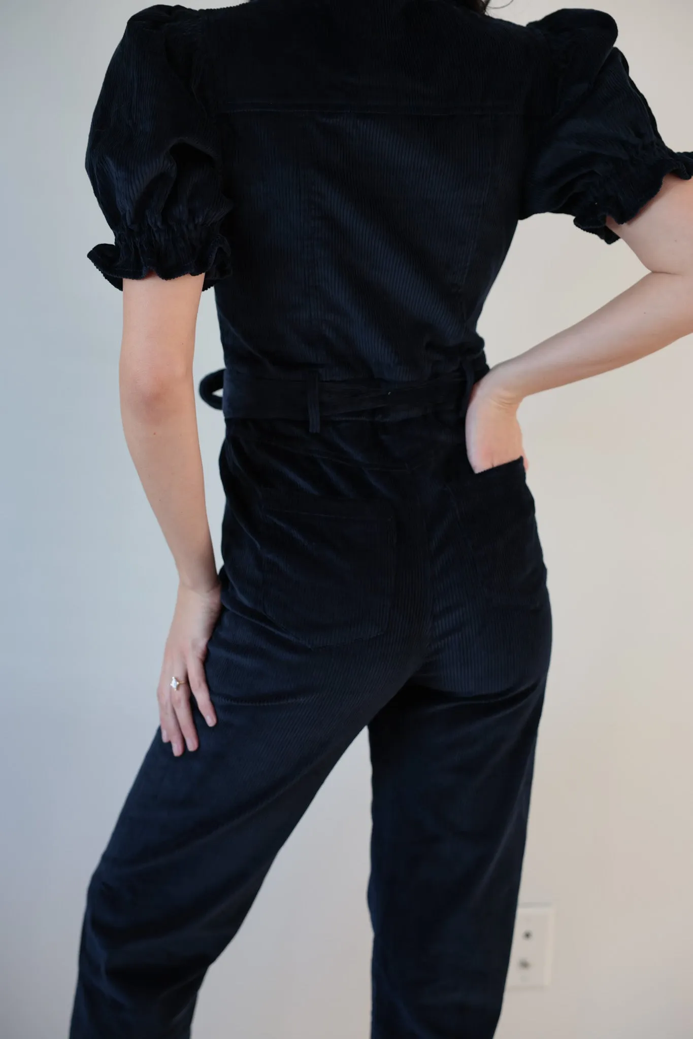 Velvet Elegance Jumpsuit