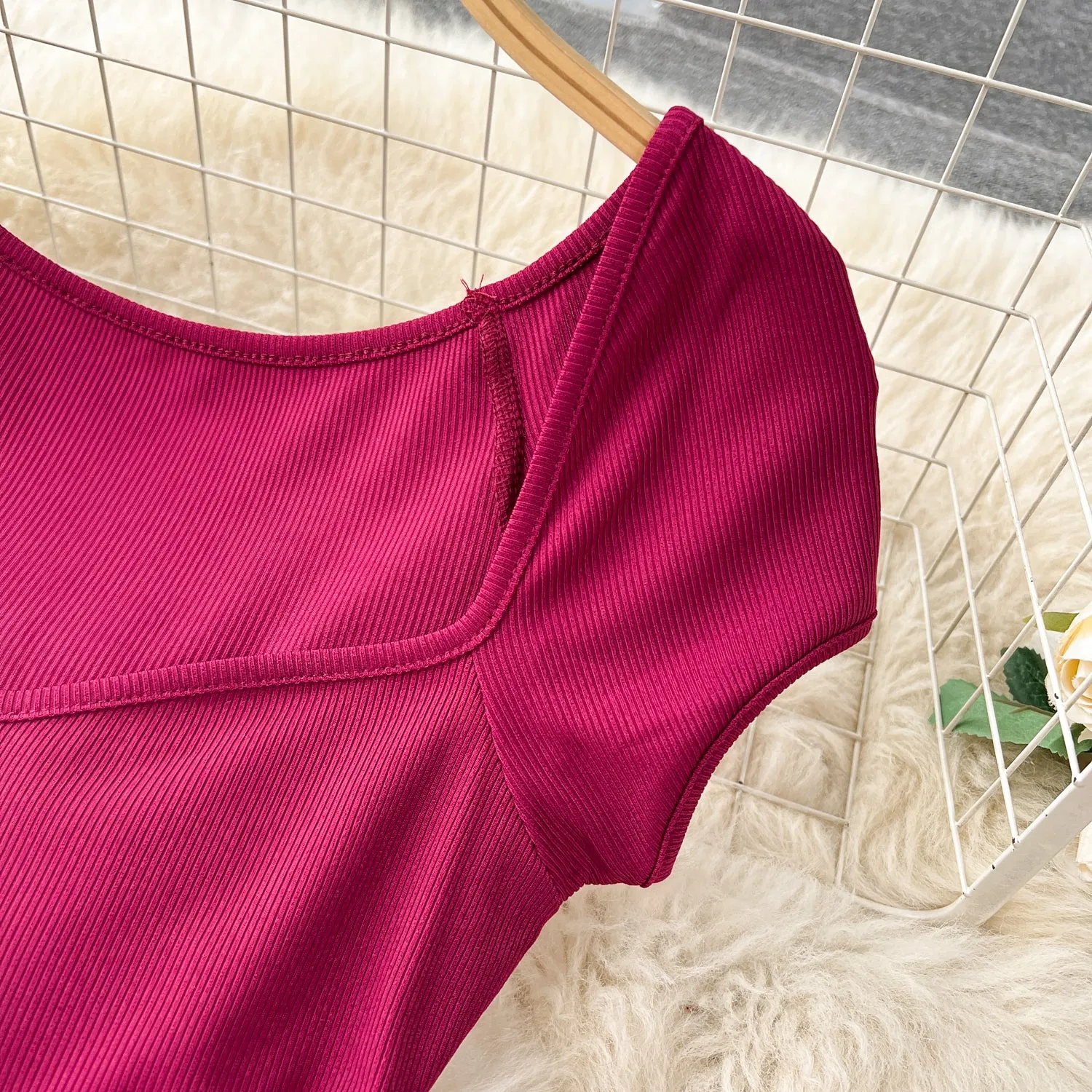 Vintage Stretchy Bodycon Knitted Dress