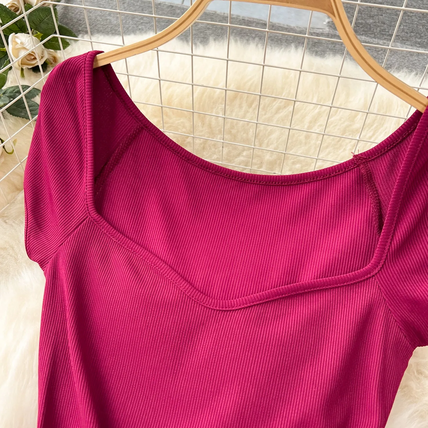 Vintage Stretchy Bodycon Knitted Dress