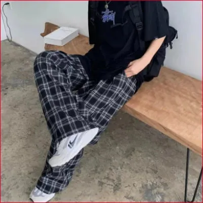 Wide Leg Pyjama Style Women’s Pants