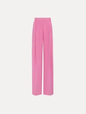 Wide Leg Silk Georgette Pant