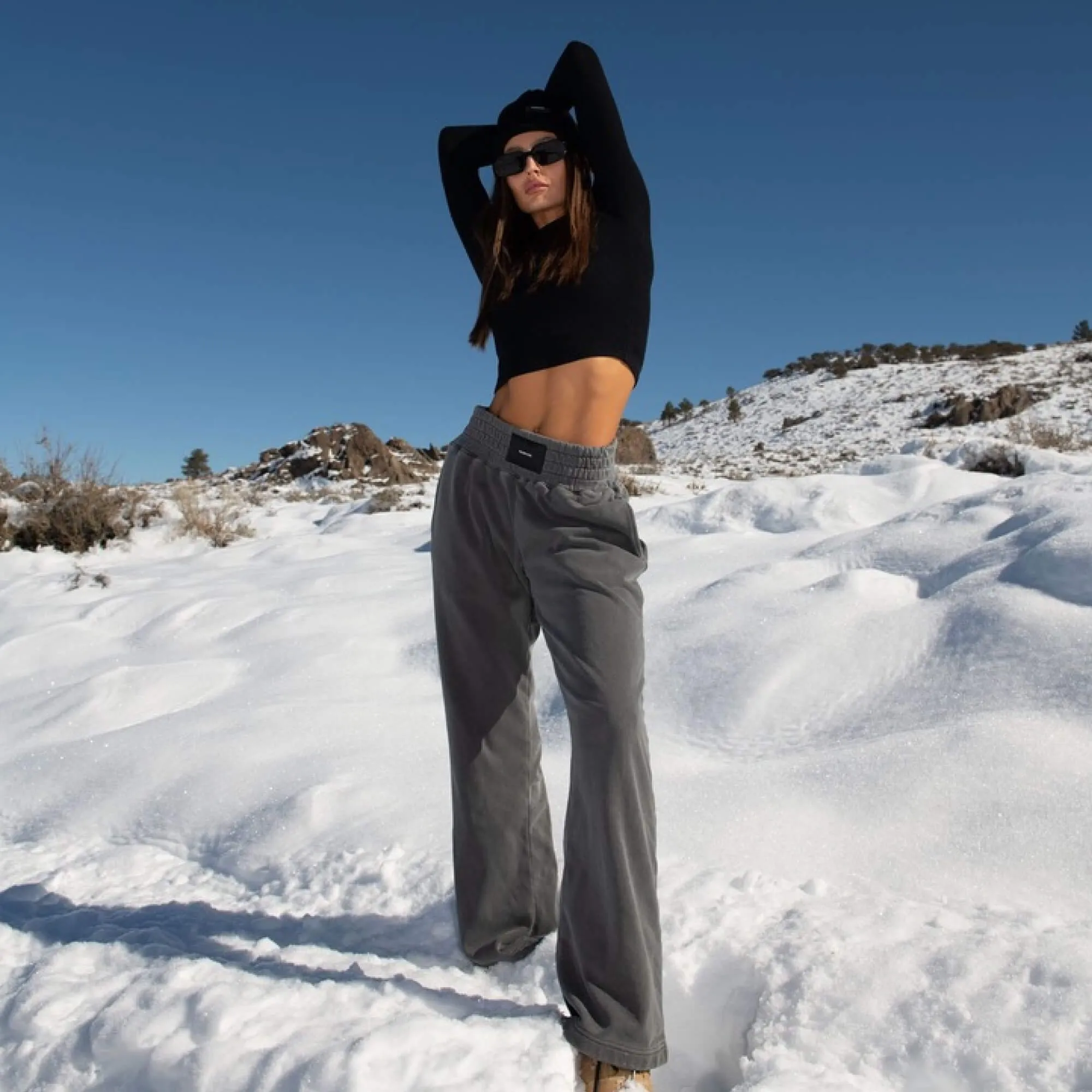 WOMENS WIDE LEG BOXING PANTS