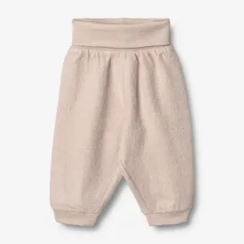 Wool Fleece Trousers | Baby - pale lilac